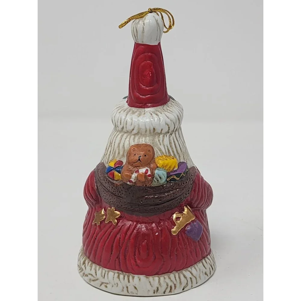 Scotts Collectables Of Distinction Christmas Santa Bell In Original Box‎